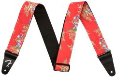 Fender Hawaiian Strap - Red Floral
