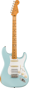 Fender Limited Edition Vintera Road Worn® '50s Stratocaster® HSS, Maple Fingerboard, Sonic Blue