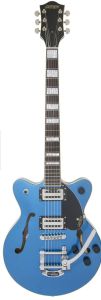 Gretsch G2655T Streamliner Center Block Jr. with Bigsby LRL Broad'Tron BT-2S Pickups Fairlane Blue - Elektrische gitaar