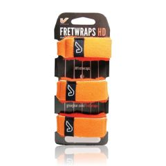 Gruvgear FretWraps HD "Flare" 3-Pack (Orange, Medium)