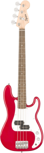Squier Mini Precision Bass Rood bas voor kinderen - Basgitaar