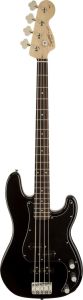 Squier Affinity Precision Bass PJ LRL Black  - Guitarre Basse
