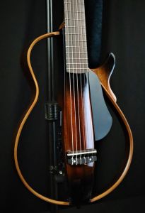 Yamaha SLG200N Nylon string Silent Guitar Tobacco Brown Sunburst - Klassieke gitaar