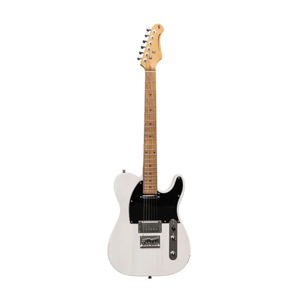WHB elektrische gitaar, See-thru White - Elektrische gitaar