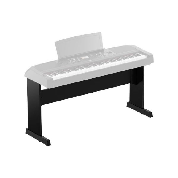 Stagg PB39 WHP SBK Banquette de piano, couleur blanc brillant, avec pelote  en skaï noir