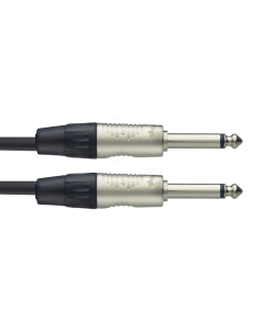 Stagg NGC1,5R Instrument cable, jack/jack (m/m), 1.5 m (5')